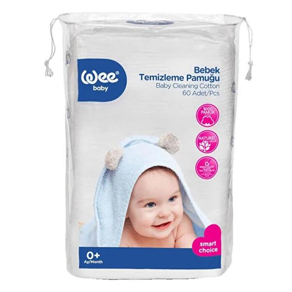 Wee Baby Baby Cotton Pads - 60 Count - Gentle, Natural, and Hypoallergenic for Sensitive Skin Wee Baby Cotton Pads - Gentle & Natural Baby Care baby cotton pads, natural baby care products, hypoallergenic baby wipes, gentle baby skin cleaning, organic cotton baby pads, baby care, sensitive skin care, natural cotton pads, hypoallergenic baby care, baby skincare, cotton pads for babies, gentle baby care products