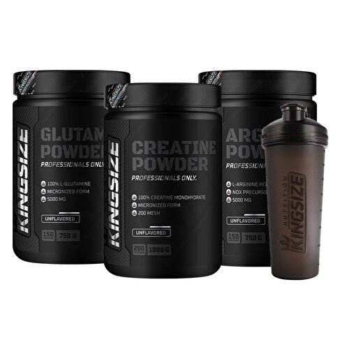 Kingsize Nutrition Creatine + Arginine + Glutamine Combination