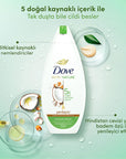 Dove Moisturizing Shower Gel with Coconut Oil & Almond Extract - Nourishing & Hydrating Body Wash, 15.22 fl oz - view 2