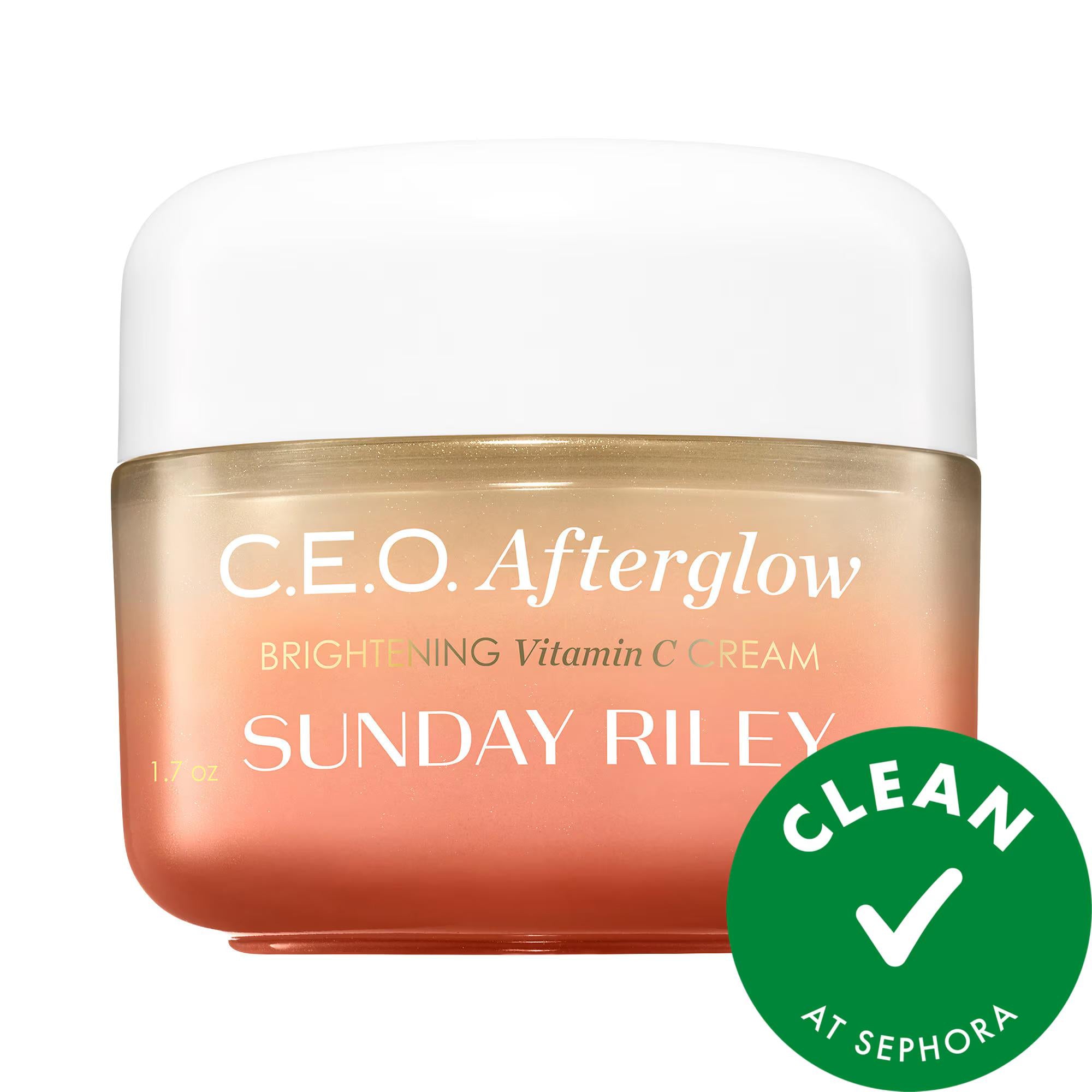 C.E.O. Vitamin C Moisturizer - Brightening & Anti-Aging Hydrating Facial Cream, Clean Skincare for Sensitive Skin C.E.O. Vitamin C Moisturizer - Brightening & Anti-Aging Skincare Vitamin C Moisturizer, Brightening skincare, Anti-aging cream, Hydrating facial cream, Clean skincare products, Sensitive skin friendly, Gluten-free, Cruelty-free, Paraben-free, Sulfate-free, Skincare for dry skin, Fine lines and wrinkles treatment, Dullness correction, Facial moisturizer, Skincare routine, Natural skincare, Organi