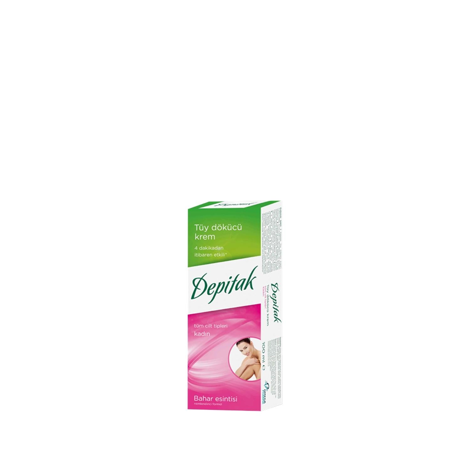 Depitak Hair Removal Cream for Women - 3.38 fl oz, Easy & Painless Depilation Solution Depitak Hair Removal Cream - Easy & Painless Hair removal cream for women, Depitak hair removal cream, Women's hair removal products, Easy hair removal solutions, Painless hair removal cream, depilation cream, women's grooming, personal care, beauty products, smooth skin, hair-free, cosmetic cream