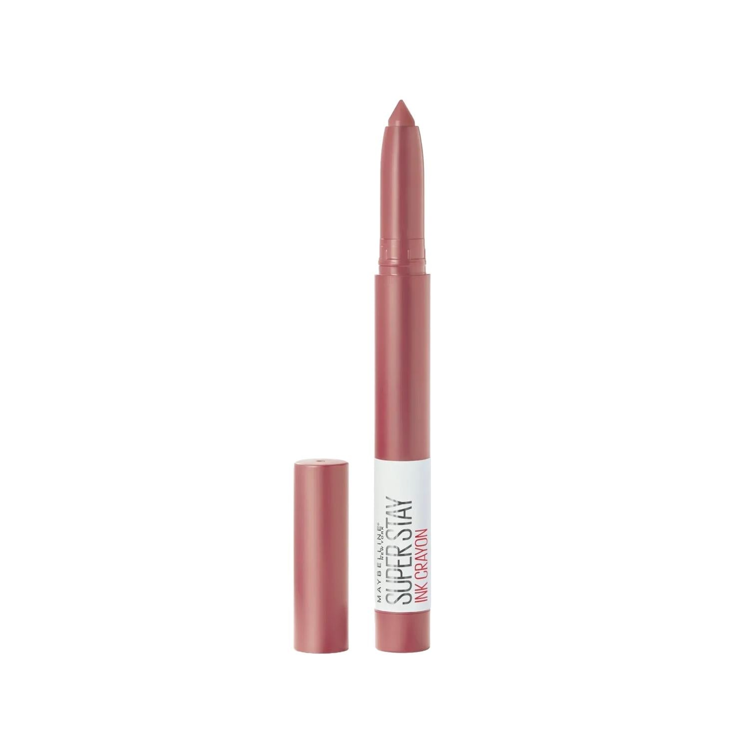 Maybelline New York Super Stay Ink Crayon - Long Lasting Matte Lipstick for a Modern Look Maybelline Super Stay Ink Crayon - Long Lasting Matte Lipstick Maybelline New York Super Stay Ink Crayon, Matte Lipstick, Long Lasting Lip Color, Crayon Lip Makeup, Affordable Lipstick, Lip Color, Makeup, Cosmetics, Beauty Products, Long Lasting Makeup, Matte Finish Lipstick, Easy Application Lipstick, Lip Care, Makeup Essentials