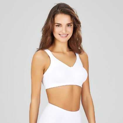 Kom Serena 10156 Comfort Support Daily Bra in White