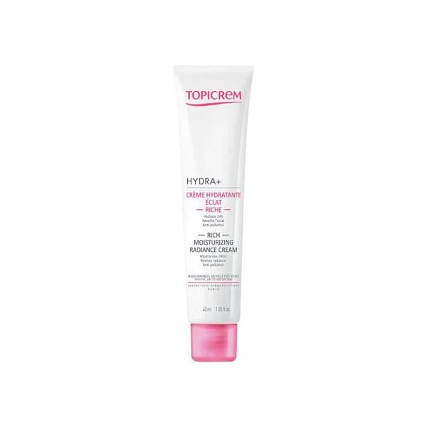 Topicrem Hydra+ Rich Moisturizing Radiance Cream 40ml