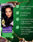 Wella Koleston Naturals 2/0 Intense Black Hair Dye: Long Lasting Color & Perfect Grey Coverage with Coconut Oil Wella Koleston Black Hair Dye: Grey Coverage & Coconut Oil black hair dye, hair color, grey coverage hair dye, long lasting hair color, Wella Koleston Naturals, at home hair dye, hair dye with coconut oil, permanent hair dye, hair color for grey hair, hair dye, hair coloring, grey hair solution, coconut oil hair treatment, at-home color, beauty, personal care, intense black, hair care, grey covera