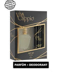 Viva Cappio Classic Perfume and Deodorant Set for Women - Long-Lasting Fragrance, Refreshing Deo Spray, Perfect Gift Set Viva Cappio Perfume Set - Classic Fragrance & Deodorant Spray perfume set, women's perfume, deodorant spray, classic fragrance, fragrance gift set, kadın parfüm, deo sprey, Viva Cappio perfume, perfume and deodorant, women's fragrance, fragrance for women, gift for her, personal care, odor protection, refreshing fragrance, daily fragrance, timeless scent, sophisticated scent, convenient s
