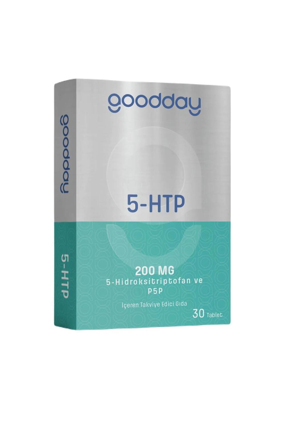 Goodday 5-HTP: Natural Mood Enhancer & Relaxation Aid - Boost Serotonin, Stress Relief & Promote Well-Being with 30 Easy-to-Swallow Tablets Goodday 5-HTP: Natural Mood Support & Relaxation 5-HTP supplement, mood support, relaxation aid, natural mood enhancer, serotonin booster, Goodday 5-HTP, stress relief tablets, dietary supplement, natural mood support, stress relief, anxiety relief, sleep aid, positive mood, well-being, tension relief, restlessness relief, easy to swallow, tablets, one month supply, ser