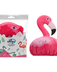 Eklips Flamingo Hair Bonnet - Waterproof Hair Accessory with Adjustable Elastic Band - view 2