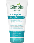 Simple Daily Skin Detox Pore Purifying Scrub 150 ml