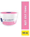 Nivea Facial Moisturizer: Skin Tone Evening Cream with Pearl Extract & SPF 15 - 24 Hour Hydration, Dark Spot Prevention Nivea Facial Moisturizer: Even Skin Tone & SPF 15 Protection facial moisturizer, skin tone evening cream, Nivea face cream, SPF15 moisturizer, dark spot prevention, even skin tone cream, 24 hour hydration face cream, pearl extract moisturizer, face cream, moisturizer, skin care, SPF cream, dark spot remover, even skin tone, hydration, pearl extract, daily moisturizer, sun protection, oily