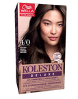 Wella Koleston Deluxe Ammonia-Free Hair Dye Kit 4/0 Brown