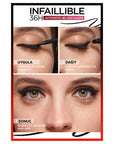 L'Oreal Paris Infallible Intense Black Automatic Gel Eyeliner: 36H Smudgeproof, Long-Lasting Eye Definition L'Oreal Infallible Black Eyeliner: 36H Smudge-Proof Definition eyeliner, black eyeliner, long-lasting eyeliner, smudge proof eyeliner, gel eyeliner, intense black eyeliner, 36 hour eyeliner, waterproof eyeliner, twist up eyeliner, smudgeable eyeliner, eye makeup, cosmetic, long-wear eyeliner, smudge-resistant eyeliner, intense color, dark eyeliner, eye definition, precise application, smoky eye, blend