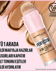Maybelline New York Instant Perfector Glow Foundation Makeup - Lightweight, Radiant Finish, Easy Application Maybelline Instant Perfector Glow Foundation - Lightweight & Radiant foundation makeup, liquid foundation, radiant finish foundation, lightweight foundation, easy application foundation, Maybelline New York, cosmetic, beauty, makeup, daily wear, natural finish, sponge tip applicator, 4-in-1 formula
