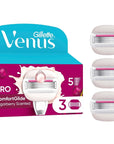Gillette Venus ComfortGlide Sugarberry: Experience Silky Smooth Skin with this Dermatologically Tested Women's Razor (Includes 3 Blade Refills) Gillette Venus ComfortGlide: Smooth Shave Razor for Women Gillette Venus razor, women's razor, razor for sensitive skin, smooth shave razor, Sugarberry scented razor, Venus ComfortGlide, women's shaving, razor blade refills, dermatologically tested razor, razor with lubrication, Venus razor, women's hair removal, shaving, personal care, beauty, smooth skin, comforta