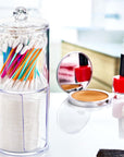 Eklips Cotton Storage Container - Compact Polystyrene Makeup Remover Disk Organizer for Beauty Enthusiasts Eklips Cotton Storage Container - Compact Makeup Organizer cotton storage container, makeup remover disk storage, beauty organization, compact storage solution, polystyrene container, beauty essentials, vanity organizers, bathroom storage, makeup storage, cotton pad organizer, stylish storage, space-saving solutions, beauty products, organization ideas, clutter-free living