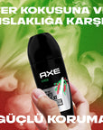 Axe Men's 48-Hour Protection Roll-On Deodorant with Africa Fragrance - Long Lasting Anti-Perspirant for Men Axe Men's 48-Hour Roll-On Deodorant - Africa Fragrance men's roll-on deodorant, 48-hour sweat protection, Axe Africa fragrance, long-lasting deodorant, male grooming products, anti-perspirant, personal care, hygiene products, vanilya fragrance, mandalina notes, quick drying deodorant