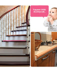 Miny Baby: Premium Baby Safety Corner Protector - Ultimate Edge Safety Guard for Child Proofing, Soft Rubber Furniture Corner Cushions - 3 x 40cm Bars Miny Baby Corner Protector - Child Proofing for Safety baby corner protector, edge safety guard, child proofing, furniture corner cushion, sharp edge protection, rubber corner bumper, baby safety products, corner safety for toddlers, baby safety, corner protector, edge guard, child safety, furniture cushion, sharp edge, rubber bumper, toddler safety, home saf
