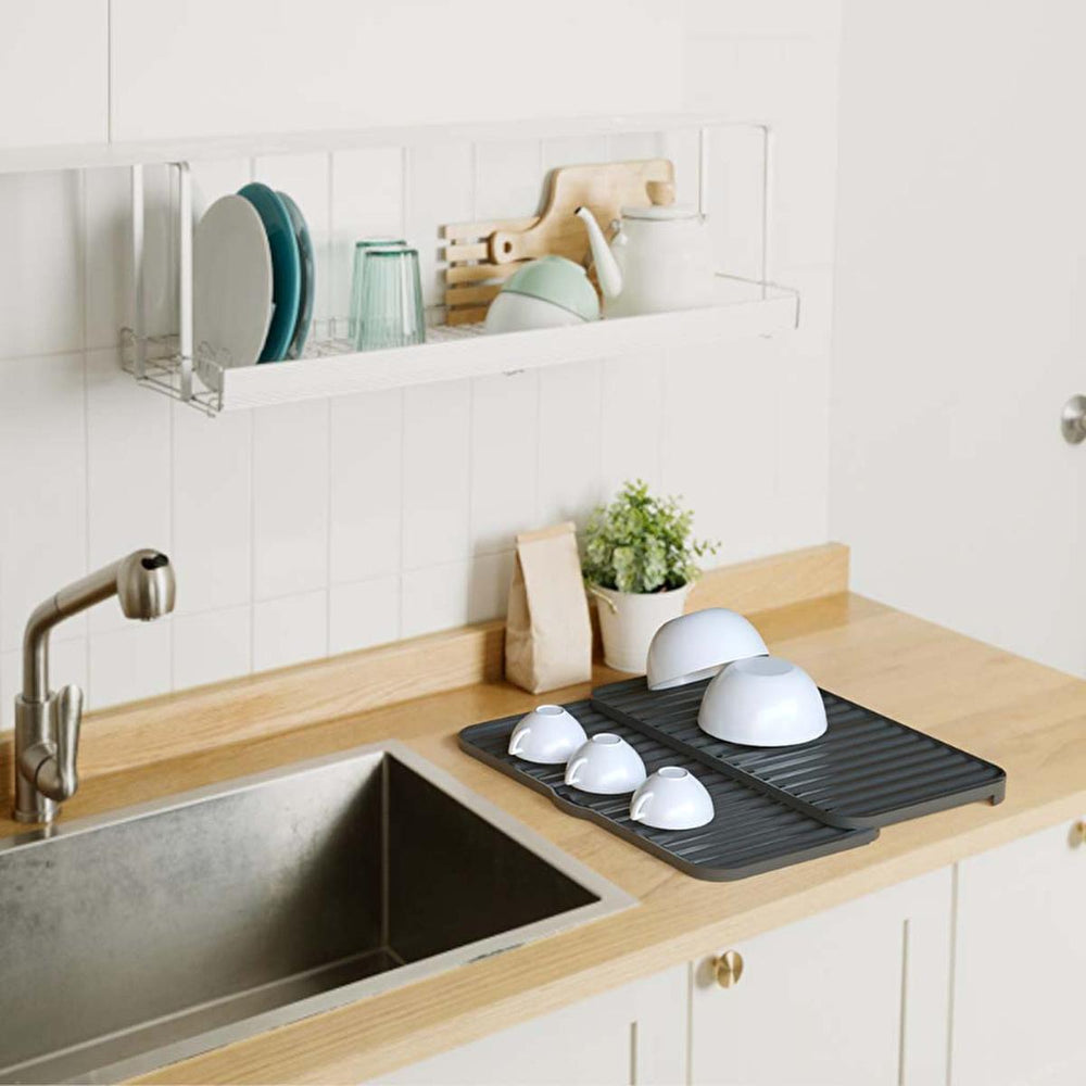 Decobella Collapsible Dish Rack - Space-Saving Kitchen Organization Solution