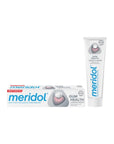 Meridol Gentle White Whitening Toothpaste for Adults - 75ml, Gum Health & Fluoride Meridol Gentle White Toothpaste for Gum Health & Whitening Whitening toothpaste, Adult toothpaste, Gum health toothpaste, Meridol Gentle White, Fluoride toothpaste, Oral care, Healthy smile, Whiter teeth, Gentle whitening, Amin florür, Kalay florür, Oral health products