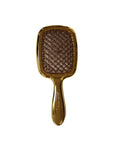 Janeke Superbrush Gold Brown Detangling Hair Brush
