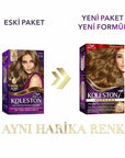 Wella Koleston Supreme 7/0 Kumral: Brown Hair Dye Kit with Oil Care - Rich Color, 100% Gray Coverage, and Long-Lasting Shine Wella Koleston: Brown Hair Dye Kit w/ Oil Care - Vibrant Color hair dye, hair color, at home hair color, kumral saç boyası, brown hair dye, hair coloring kit, hair treatment, oil care for hair, color activating cream, Wella Koleston, hair coloring, home hair dye, hair care, hair shine, gray coverage, long lasting hair color, vibrant hair, healthy hair, hair repair, Plex technology, be