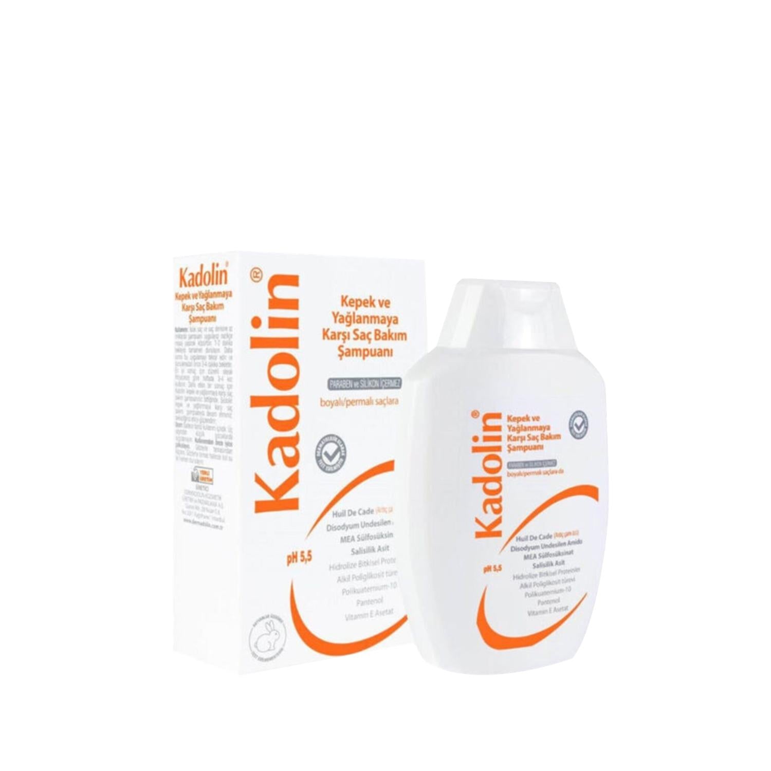 Kadolin Anti-Dandruff Shampoo for Oily Scalp - 300ml Gentle Hair Care Kadolin Anti-Dandruff Shampoo - Gentle & Effective anti-dandruff shampoo, Kadolin shampoo, hair care products, dandruff treatment, oily scalp solution, gentle hair care, scalp care, hair health, Kadolin hair care