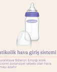 Lansinoh Glass Feeding Bottle 160ml + NaturalWave Bottle Teat Slow Flow - image 14