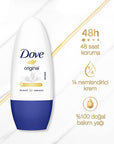 Dove Original: 48-Hour Antiperspirant Roll On Deodorant for Women - Moisturizing, Alcohol-Free, Sensitive Skin Formula with Natural Care Oil Dove Original Roll On: 48H Protection & Moisturizing Deodorant Dove deodorant, roll on deodorant for women, antiperspirant deodorant, deodorant for sensitive skin, long lasting deodorant, moisturizing deodorant, alcohol free deodorant, Dove Original roll on, 48 hour deodorant, women's deodorant, sensitive skin deodorant, skincare deodorant, underarm care, personal care