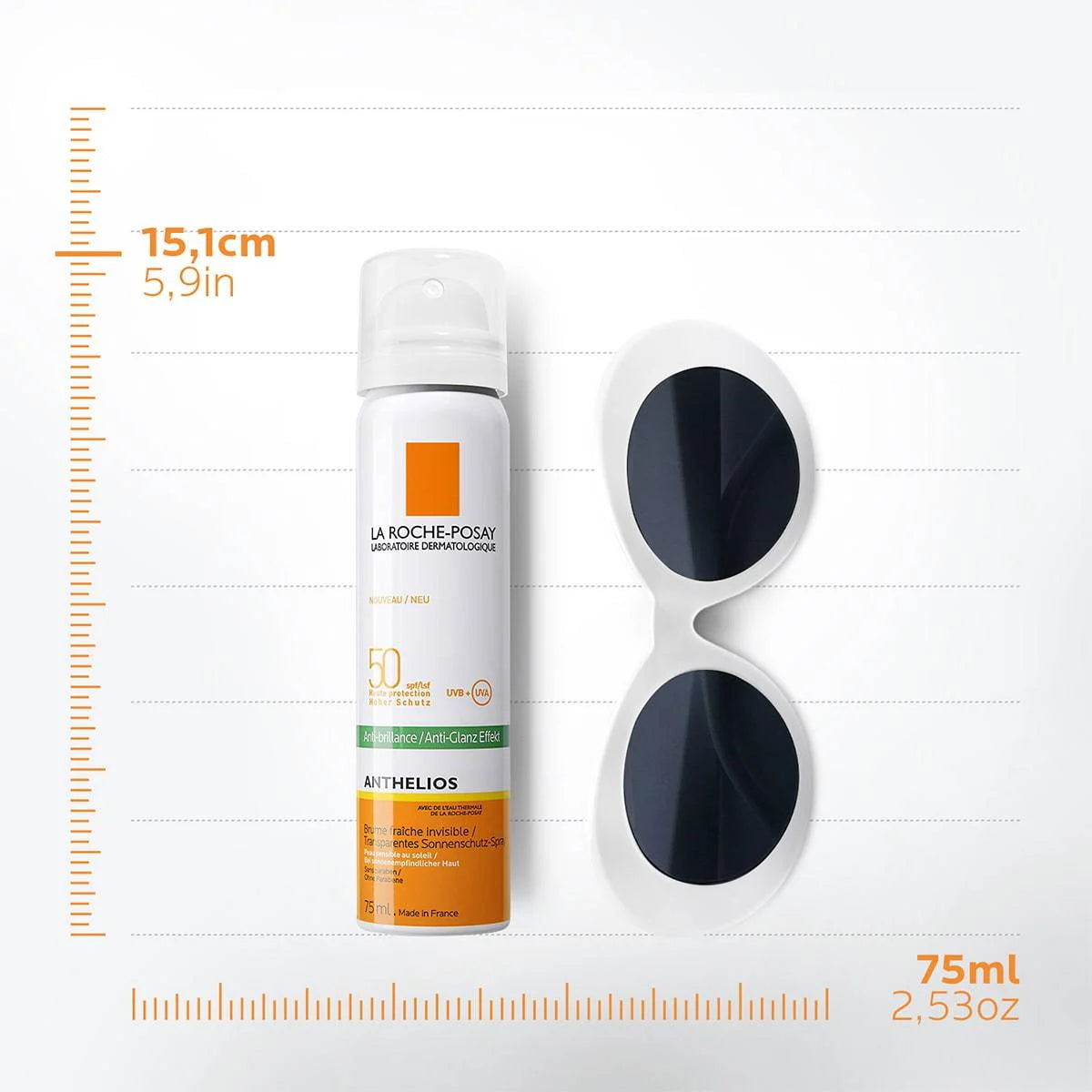 La Roche-Posay Anthelios Invisible Fresh Mist SPF50 75ml
