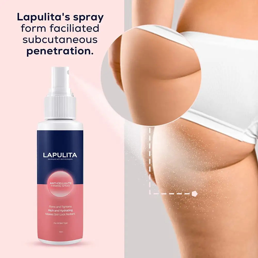 LAPULITA Anti Cellulite Spray Body Firming Natural Formula -