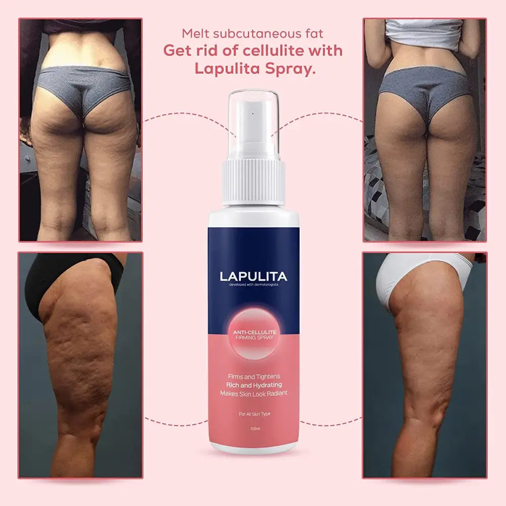 LAPULITA Anti Cellulite Spray Body Firming Natural Formula -