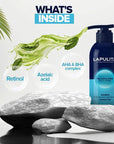 LAPULITA Body Acne Removing Shower Gel Acne Pimple Treatment