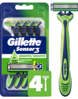 Gillette Sensor3 razor blades pack front