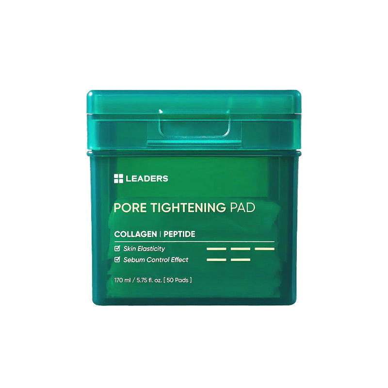 Leaders Pore Tightening Toner Pads with Collagen 50 Pads