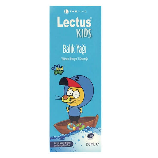 Tab Ilac Lectus Kids Fish Oil Fruit Flavor 150 ml