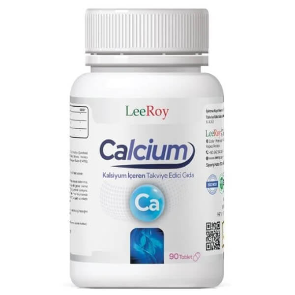 Leeroy Calcium 1000 mg Bone Support Supplement - 120 Tablets
