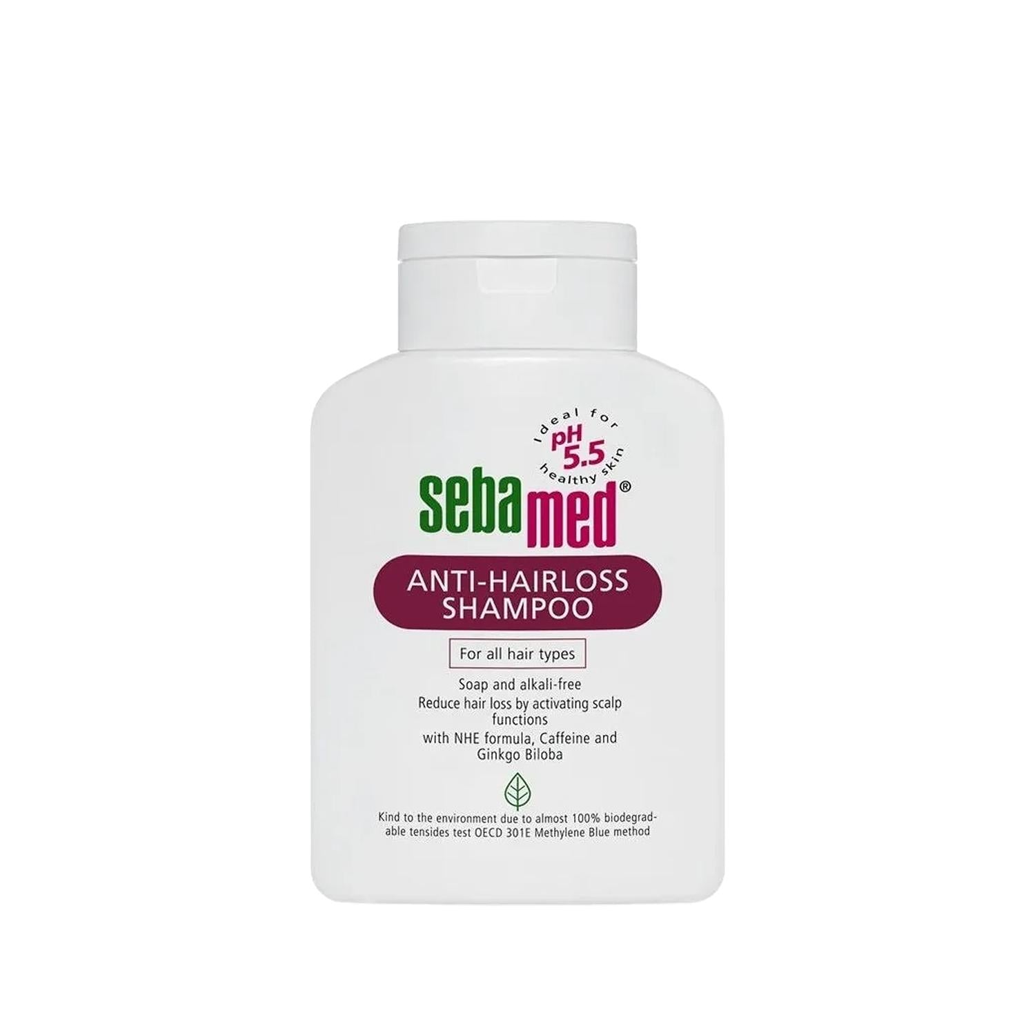 Sebamed Anti-Hairloss Shampoo - Dermatologically Tested, pH Balanced for Hair Loss Treatment (200ml) Sebamed Anti-Hairloss Shampoo - Dermatologically Tested Anti-Hairloss Shampoo, Sebamed Anti-Hairloss, Hair Loss Treatment, Dermatologically Tested Shampoo, pH Balanced Shampoo, Hair Care, Sensitive Scalp Solutions, Gentle Shampoo, Hair Loss Solutions, Sebamed, Hair Growth Support