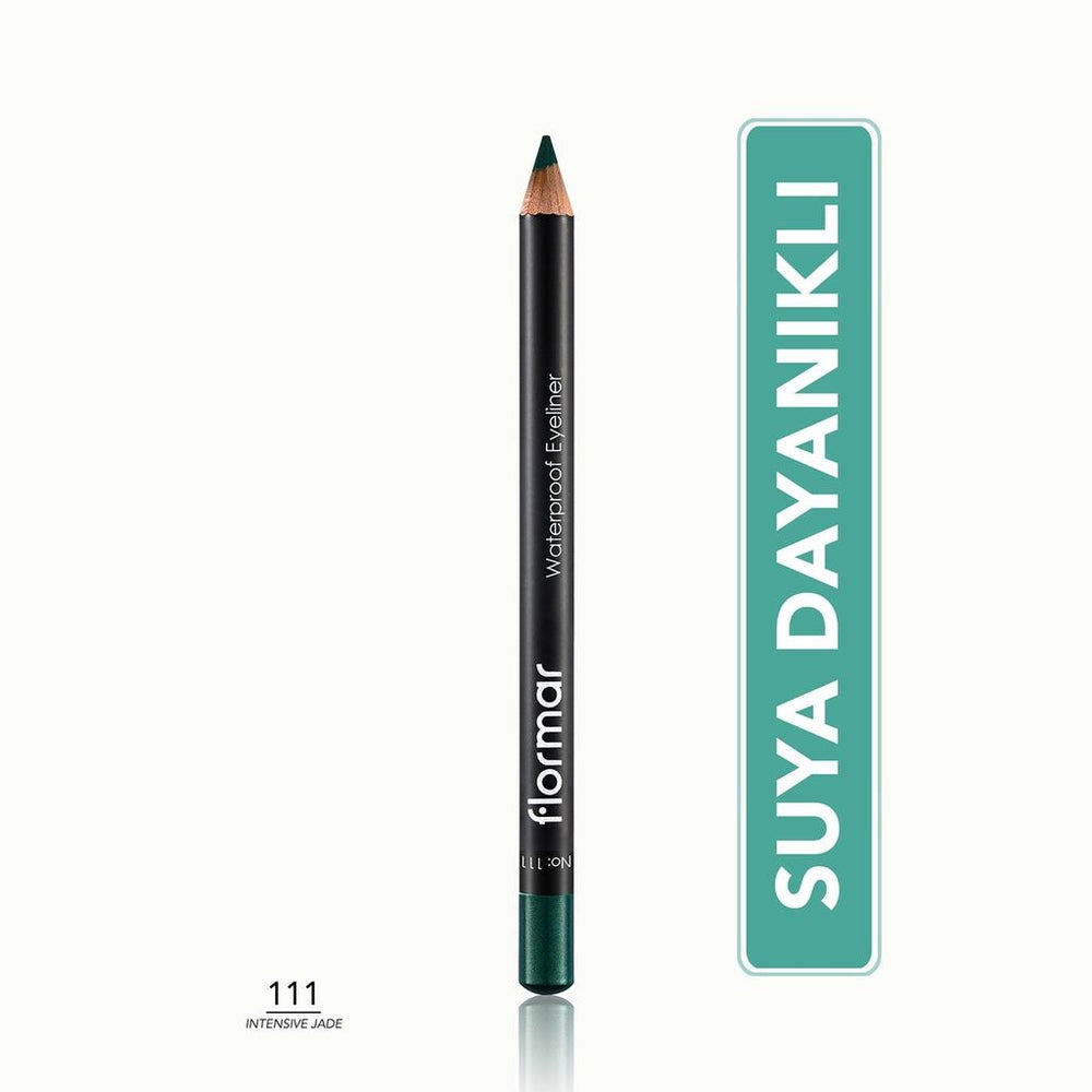 Flormar Waterproof Matte Eyeliner 111 Intensive Jade