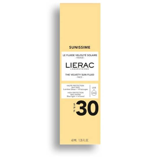 Lierac Sunissime Velvety Sun Fluid SPF30 Face Sunscreen 40ml