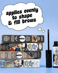 theBalm It's A Brow Time Brow Gel: Shape, Define & Hold - Long Lasting Eyebrow Mascara for a Glamorous Look theBalm Brow Gel: Long Lasting Eyebrow Mascara for Defined Brows eyebrow gel, brow gel, eyebrow mascara, brow shaping gel, long lasting brow gel, vitamin B5 brow gel, theBalm brow gel, tinted eyebrow gel, clear eyebrow gel, eyebrow shaping, brow defining, long-wear brow gel, B5 brow gel, cosmetic, beauty, grooming, eyebrow styling, brow enhancement, natural look, subtle brow, brow grooming, women's co