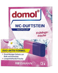 Domol Toilet Rim Block Refill Spring Freshness Scent 80g