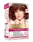 L'Oreal Paris Excellence Creme Gloss Hair Dye 6.54 Light Red Brown