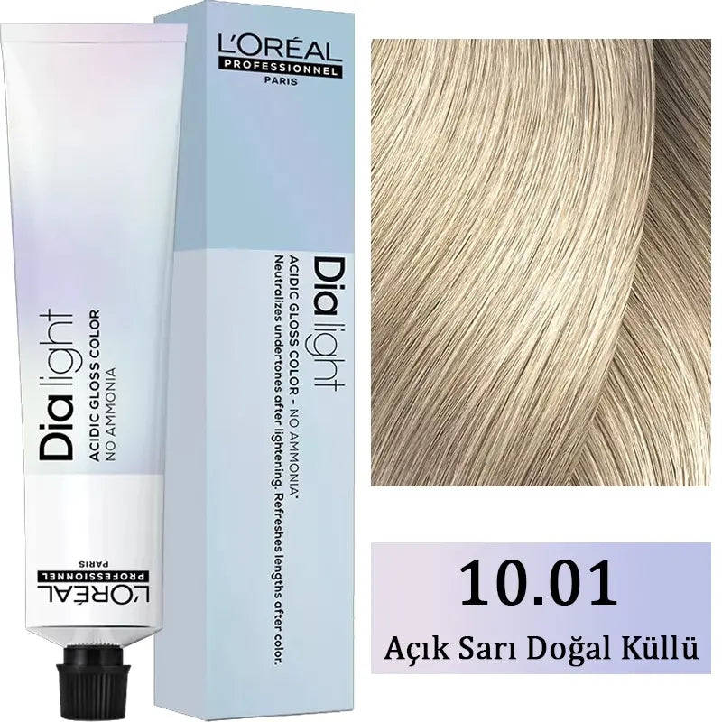 L'Oreal Professionnel Dia Light Ammonia-Free Hair Color 10.01 50ml