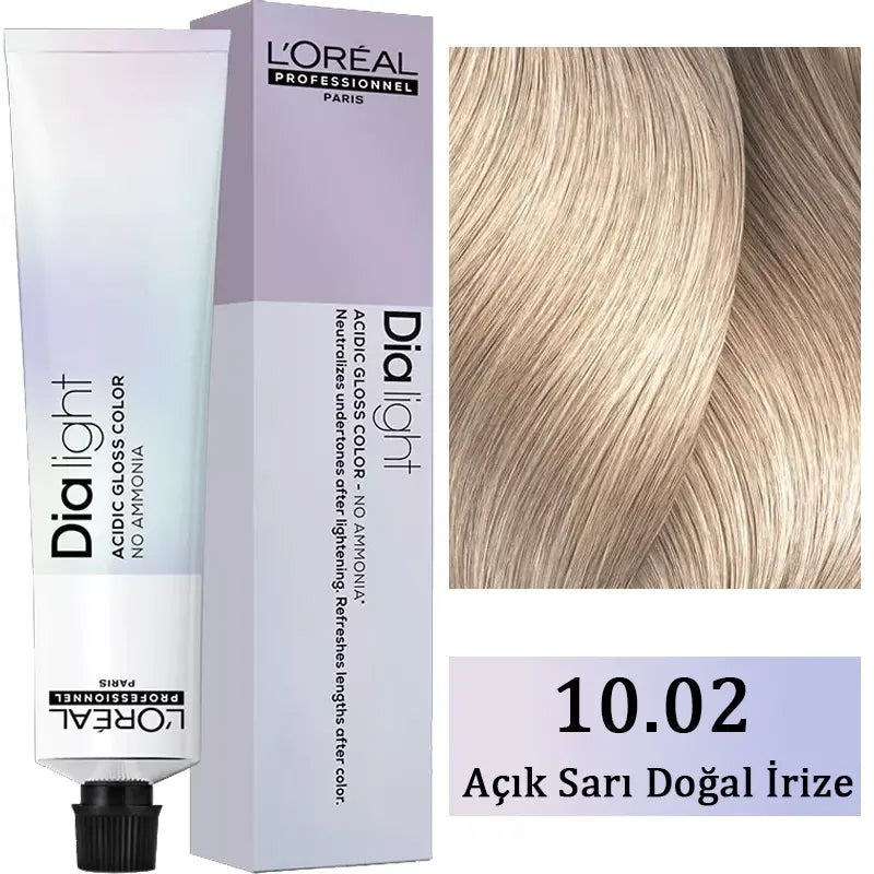 L'Oreal Professionnel Dia Light Ammonia-Free Hair Color 10.02 50ml