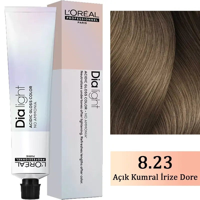 Loreal Professionnel Dia Light 8.23 Ammonia-Free Dye 50ml