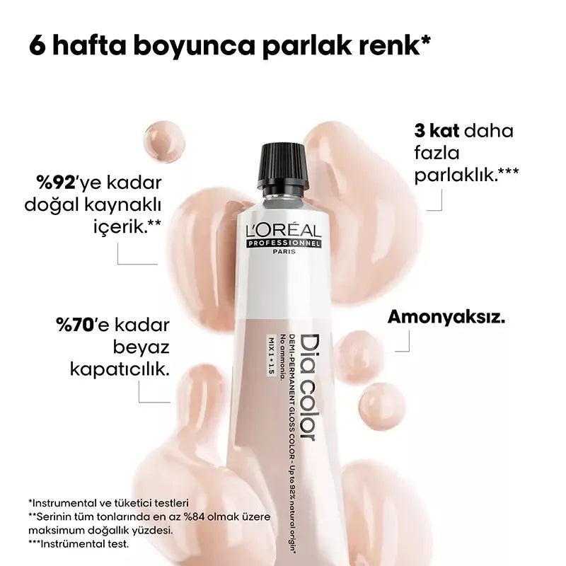 Loreal Professionnel Dia Light 8.23 Ammonia-Free Dye 50ml