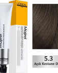 L'Oreal Professionnel Majirel Hair Color 5.3 Light Golden Brown 50ml