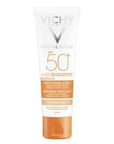 Vichy Capital Soleil SPF 50+ Tinted Sunscreen: Anti-Dark Spot Face Protection, Evens Skin Tone, High UVA/UVB Defense, Hypoallergenic Vichy SPF 50+ Tinted Sunscreen: Anti-Dark Spot, Even Skin sunscreen, SPF 50+ sunscreen, anti dark spot sunscreen, tinted sunscreen, sun protection for face, hypoallergenic sunscreen, sunscreen for dark spots, Vichy sunscreen, lekeleri gideren güneş kremi, leke karşıtı güneş kremi, sun protection, anti-aging, even skin tone, dark spot prevention, UVA protection, UVB protection,
