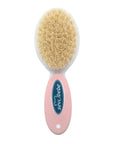 Sevi Bebe Baby Hair Brush and Comb Set - Natural Bristle, Gentle Grooming for Newborns and Infants - Baby Care