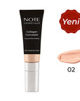 Note Collagen Concealer - Anti-aging Makeup for Improved Skin Elasticity Note Collagen Concealer - Anti-aging Makeup Collagen Concealer, Anti-aging makeup, Skin elasticity improvement, Long-lasting concealer, Multi-purpose beauty product, Conceals dark circles, Skin discoloration coverage, Anti-wrinkle properties, Skin rejuvenation, Makeup with skincare benefits, Beauty products for women, Skincare makeup, Flawless complexion, Youthful appearance, Radiant skin